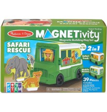 Ігровий набір Melissa&Doug магнітний Сафарі - рятувальна машина (MD30666)