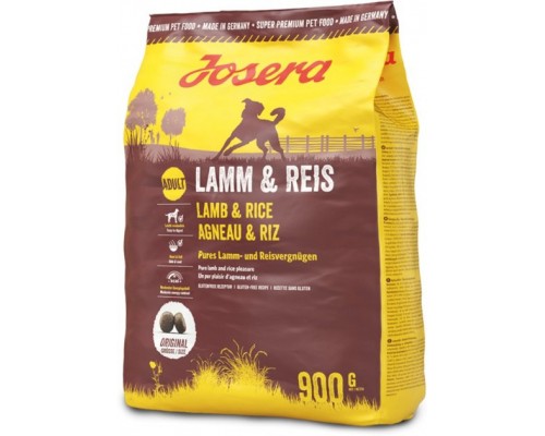 Сухий корм для собак Josera Lamm&Reis 900 г (4032254745235)