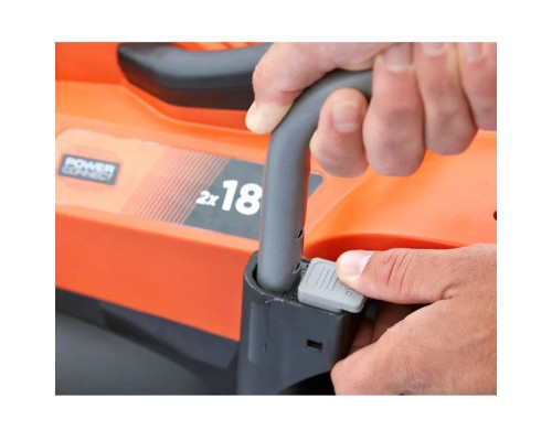 Газонокосарка Black&Decker акумуляторна 18 В, 4.0 Ач, 32 см, 2 АКБ та ЗП (BCMW33184L2)