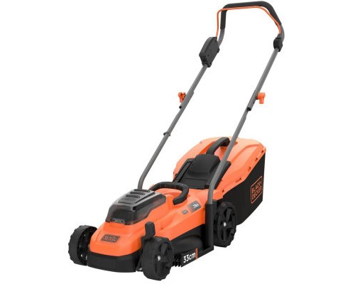 Газонокосарка Black&Decker акумуляторна 18 В, 4.0 Ач, 32 см, 2 АКБ та ЗП (BCMW33184L2)