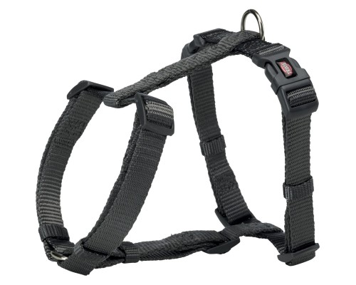 Шлея для собак Trixie Premium S-M 42-60 см/15 мм графітова (4053032021730)