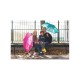 Парасоля Knirps Rookie Manual Triple Pink Reflective (Kn95 6050 8540)