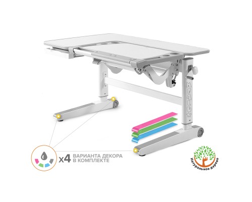 Парта Mealux Kingwood Multicolor TG (BD-820 TG/MC)