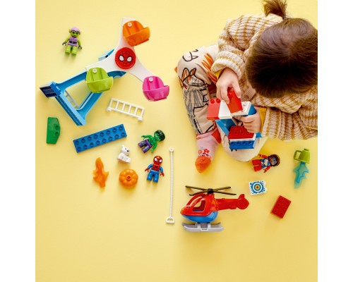 Конструктор LEGO DUPLO Super Heroes Людина-Павук і друзі: Пригоди на ярмарку 41 деталь (10963)