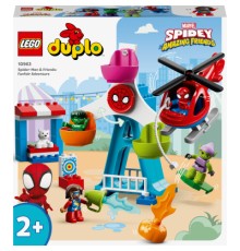 Конструктор LEGO DUPLO Super Heroes Людина-Павук і друзі: Пригоди на ярмарку 41 деталь (10963)