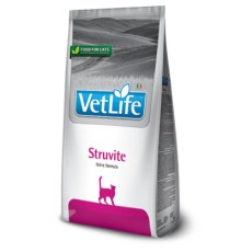 Сухий корм для кішок Farmina Vet Life Struvite для розчинення струвітних уролітів 400 г (8010276025166)