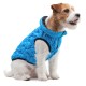 Курточка для тварин Collar AiryVest UNI двостороння L 55 блакитно-чорна (2571)