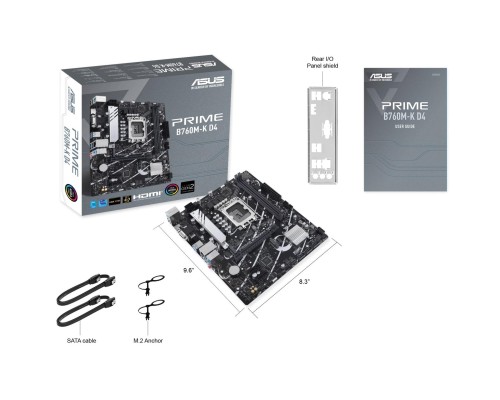 Материнська плата ASUS PRIME B760M-K D4