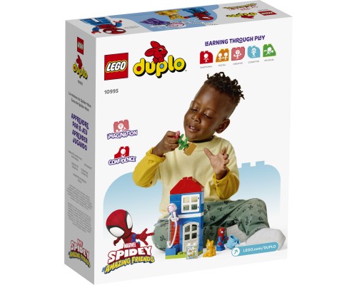 Конструктор LEGO DUPLO Super Heroes Дім Людини-Павука 25 деталей (10995)