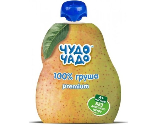 Дитяче пюре Чудо-Чадо Premium Груша без цукру 90 г (4820016254091)