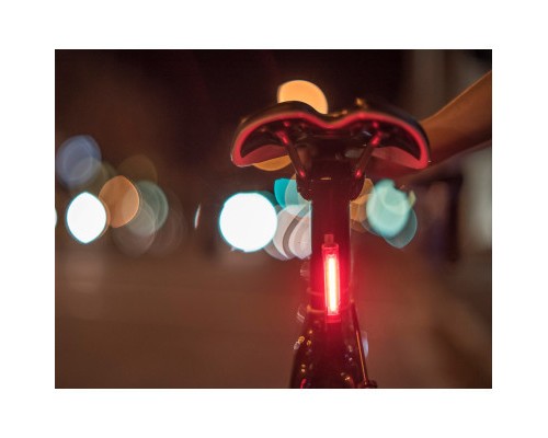 Задня велофара Knog Plus Rear 20 Lumens Black (12142)