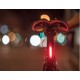 Задня велофара Knog Plus Rear 20 Lumens Black (12142)
