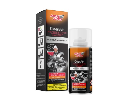 Ароматизатор для автомобіля MOJE AUTO CleanAir Black 150мл (19-595) 