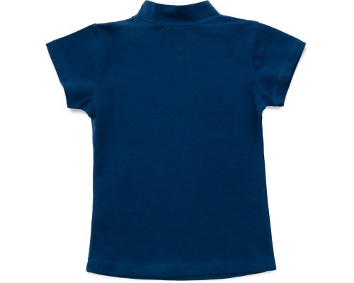 Кофта дитяча Matilda водолазка з коротким рукавом (4832-164G-blue)