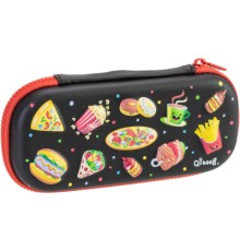 Пенал Cool For School 1 відділення з органайзером (QT-5670-Black)