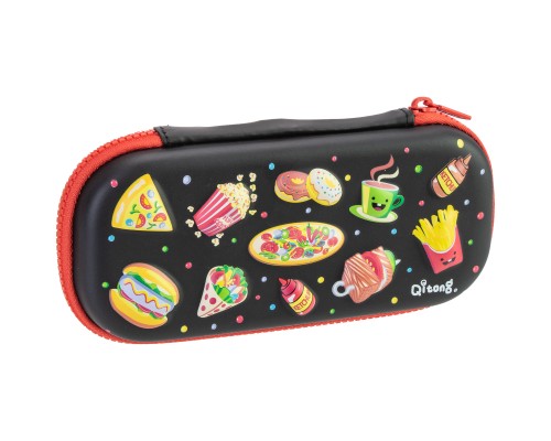 Пенал Cool For School 1 відділення з органайзером (QT-5670-Black) Пенал Cool For School 1 відділення з органайзером (QT-5670-Black)