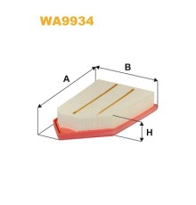 Повітряний фільтр для автомобіля Wixfiltron WA9934