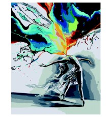 Картина по номерам ZiBi Північне сяйво 40*50 см ART Line (ZB.64208)