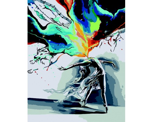 Картина по номерам ZiBi Північне сяйво 40*50 см ART Line (ZB.64208)