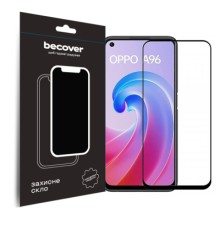 Скло захисне BeCover Oppo A96 Black (709770)
