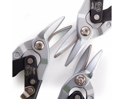 Ножиці по металу Milwaukee набір 3шт (48224533)