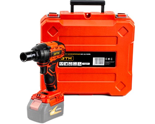 Гайковерт GTM IWC18/320BL, 18В, 320Нм, 1/2