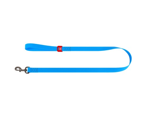 Повідок для собак WAUDOG Waterproof M Ш 20 мм Д 183 см блакитний (27292)