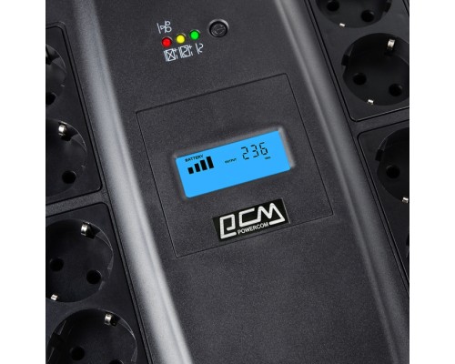 Пристрій безперебійного живлення Powercom SPD-750U Schuko