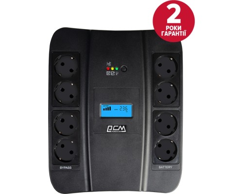 Пристрій безперебійного живлення Powercom SPD-750U Schuko