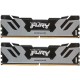 Модуль пам'яті для комп'ютера DDR5 48GB (2x24GB) 6400 MHz Renegade Silver XMP Kingston Fury (ex.HyperX) (KF564C32RSK2-48)