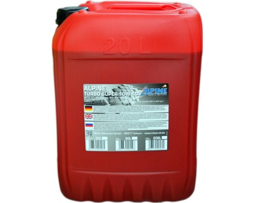 Моторна олива Alpine 10W-40 Turbo Super SHPD 20л (0345-20)