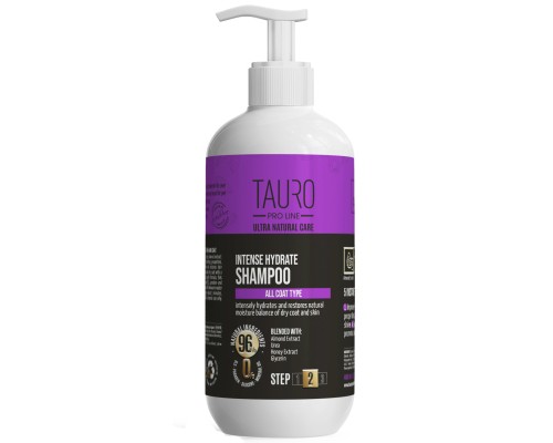 Шампунь для тварин Tauro Pro Line Ultra Natural Care Intense Hydrate 400 мл (TPL63592) Шампунь для тварин Tauro Pro Line Ultra Natural Care Intense Hydrate 400 мл (TPL63592)