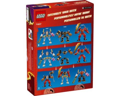 Конструктор LEGO NINJAGO Робот технічної стихії Сори 209 деталей (71807)