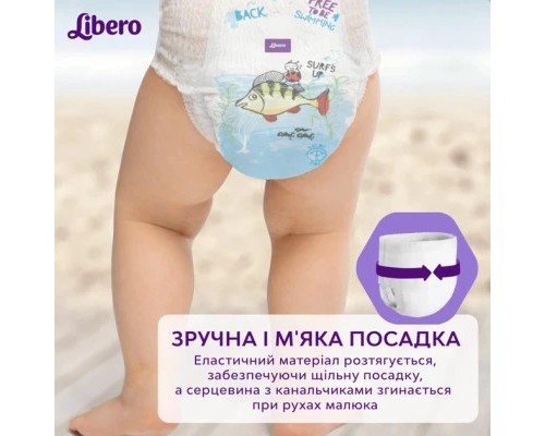 Підгузки Libero Swimpants Medium 10-16 кг 12 шт (7322541981741)