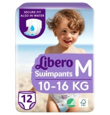 Підгузки Libero Swimpants Medium 10-16 кг 12 шт (7322541981741)