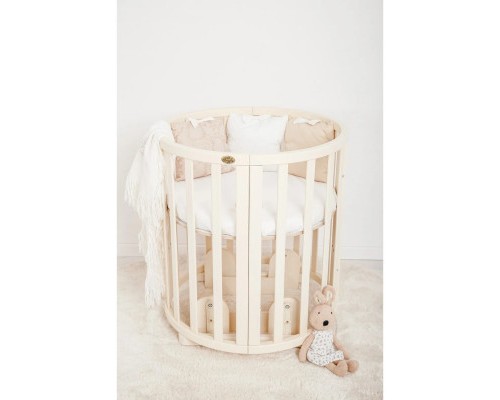 Ліжечко Angelo трансформер 7-в-1 (айворі) (11026)