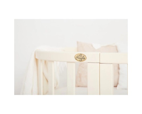 Ліжечко Angelo трансформер 7-в-1 (айворі) (11026)
