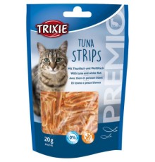 Ласощі для котів Trixie Premio Tuna Strips смужки тунця 20 г (4011905427461)