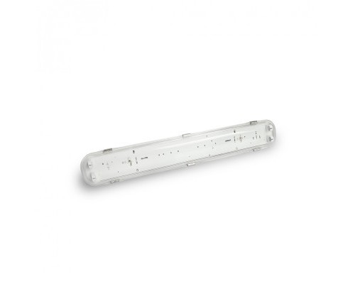 Світильник Videx IP65 2хТ8 VIDEX 0,6М 220V (VL-BNW-T8062G)