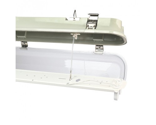 Світильник Videx IP65 2хТ8 VIDEX 0,6М 220V (VL-BNW-T8062G)