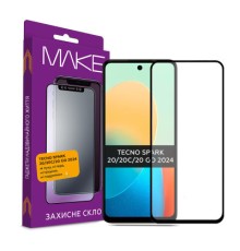 Скло захисне MAKE Tecno Spark 20/20C/20 Go 2024 (MGF-TS20)