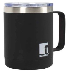 Термокружка Bergner Coffee & tea lovers 350 мл Black (BG-37788-BK)