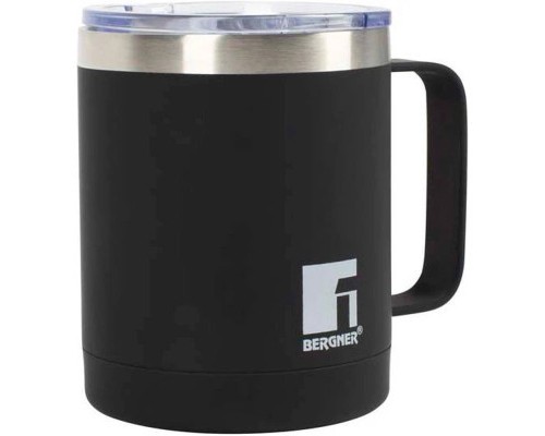 Термокружка Bergner Coffee & tea lovers 350 мл Black (BG-37788-BK)