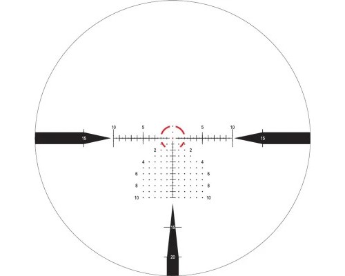 Оптичний приціл Nightforce NX8 1-8x24 F1 0.2Mil сітка FC-DMX з підсвічуванням (C654)