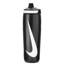 Пляшка для води Nike Refuel Bottle 24 OZ чорний, білий 709 мл N.100.7666.091.24 (887791745156)