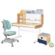 Парта з кріслом Mealux Timberdesk L (парта + крісло + тумба) (BD-690 L+ box BD 920-2 BL+Y-115 TG)