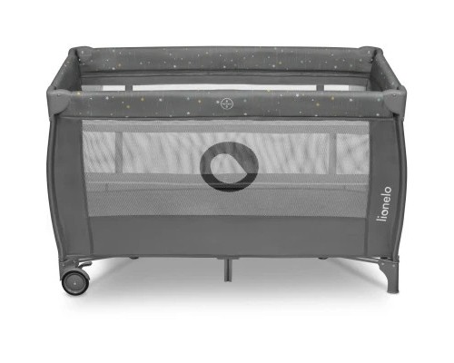 Дитячий манеж Lionelo Stefi Plus Grey Multicolor (LO-STEFI PLUS GREY MULTICOLOR)