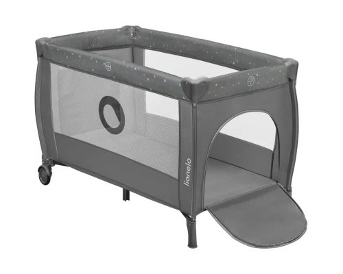 Дитячий манеж Lionelo Stefi Plus Grey Multicolor (LO-STEFI PLUS GREY MULTICOLOR)