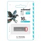 USB флеш накопичувач Wibrand 16GB Falcon Silver-Red USB 2.0 (WI2.0/FA16U7R) 