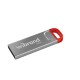 USB флеш накопичувач Wibrand 16GB Falcon Silver-Red USB 2.0 (WI2.0/FA16U7R) 